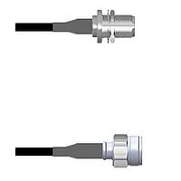 Amphenol Custom Cable Q-23054000D009i RF Cable Assemblies N-SJB/TNC-SP LMR19 9I