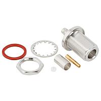 Amphenol RF 172149 Connectors N ST JACK BULKHEAD CABLE CRIMP