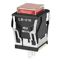 NKK Switches LB01KW01-5C05-JC LED INDICATOR RED 5V LED