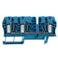 Weidmuller 7904190000 DIN Rail Terminal Blocks ZDU 4/3AN BL