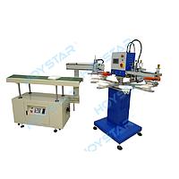 Hoystar GW-200TRS-B 2-Colors Screen Printing Machine for Printing Lunch Box (1200PCS/Hr)