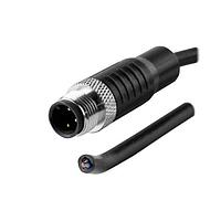 Same Sky (formerly CUI Devices) CDM1232-03A-02MST-1M-67 Sensor Cables / Actuator Cables M12 Male Molded Cable, Straight, Shielded?A-Coding 3PIN , Cable Jaket PVC 1.0M, Screw M12X1.0