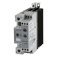 Carlo Gavazzi RGC1P48AA42ET Solid State Relays 1-pole DIN-rail mount SCR, Proportional control, Operating voltage (Ue): 190 - 550 Vac (1200 Vp), Rated current (Ie): 43 Aac, Input: 4 - 20 mADC, Built-in overvoltage protection, Tamper proof cover