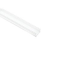 HellermannTyton FPH Grommet Strip Grommet, Panel Thickness 0.382''-0.508'', PE, Natural, 82ft/pkg