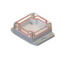 Serpac RBF33P06B08B NEMA/IP Rated RB33 Enclosure Top Black Bottom Black