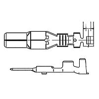 Yazaki 7114412002 Terminals TERM YESC M 6.3MM UNSLD