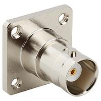 Amphenol RF 112511 Connectors BNC 4 HOLE PANEL JACK SOLDER CUP