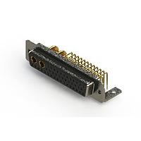 EDAC 630-43W2640-3T4 Mixed Contact D-Sub Connectors Right-angle Power Combo D-Sub Connector