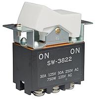 NKK Switches SW3822/A Rocker Switches STD SIZE ROCKER MDE-HIGH CAPACITY