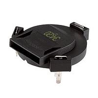 Same Sky (formerly CUI Devices) CPT-357-105T Buzzer Transducer buzzer, 35.6 mm, round, 7.15 mm deep, 14 VDC, 105 dB, Through Hole,Continuous tone, Piezo transducer