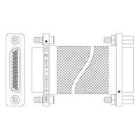 DEUTSCH - TE Connectivity 7-1532247-8 Micro-D D-Sub Connectors MCK-C2-RM-25P6G1X/ P-25P6G1X-18.0