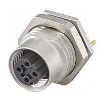 Rosenberger MI5K101-400-D0-04 Circular Metric Connectors M12 straight jack PCB