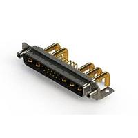 EDAC 629-17W5650-4T6 Mixed Contact D-Sub Connectors Right-angle Power Combo D-Sub Connector