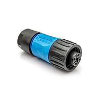 Amphenol Tuchel C016 20D003 210 10 Connectors 3+PE FEM STRT BLUE SCW GLD INT ST RELF