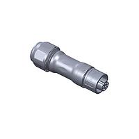 Amphenol LTW AU-08BFFA-QL8AP0 Standard Circular Connector X-Lok, Mini Size, Plastic, 2A, 08 pins, Female Connector, Female Contact, Straight, Push Lock, Crimp, Field Installable, F5.0 - F10.0mm, IP68