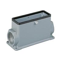 HARTING 19300240282 Housings SURFACE MOUNTING HSG HAN 24B 2 SIDE ENTRY