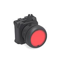 Alcoswitch - TE Connectivity 2492672-8 Push Button ILLUM. PUSH BUTTON FLUSH RED