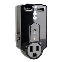 Tripp Lite SK120USB Surge Protectors TrvlSurge 3 Out USB Chrgr Ipad / Iphone