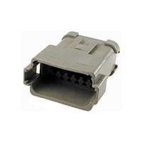 DEUTSCH - TE Connectivity DT04-12PA-CE01 12-Way 12P RCPT, CEO1 MOD A Key, Grey