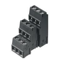 Weidmuller 1769940000 Fixed Terminal Blocks LM3R 5.08/09/90 3.5SN BK BX