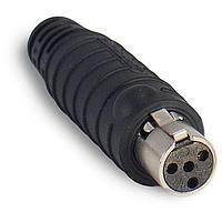 Switchcraft TA3FS20 Cable Connectors SLD Mini XLR Conn 3P FML 0.19" to 0.21"