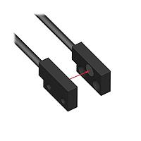 Banner Engineering PILS46U Fiber Optic Cables Plastic Fiber; Opposed Mode; Side Exit; Core Dia.: 1 mm; Fiber Length 2 m; Lensed 2 mm beam; Free Cut