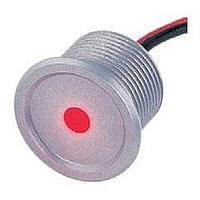Schurter 1241.3033.M Pilot Light 16mm Red LED ill ind Piezo Aluminum body