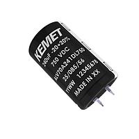 KEMET ALV70A111DD700 Aluminum Electrolytic Capacitors 700V  110uF 20%  85C 2K Hrs Life Snap-In  30 x 30mm