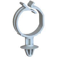 Essentra Components SCCB-1-19 Cable Mounting & Accessories Standoff Cable Clip,Nat,4MM Spacer