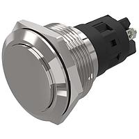 EAO 82-6162.2000 Anti-Vandal 82-6162.2000.pushbutton.maintained.22 mm.stainless steel.flush/raised.no LED.no colour.no LED.screw terminal
