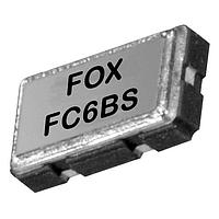 Fox / Abracon FC6BSCCNM14.7456-T2 Crystals SMD Crystal, 14.7456 MHz, Tolerance 30.0 ppm, Stability 30.0 ppm, -40 To +85 C, 22pF, 6 x 3.5 mm