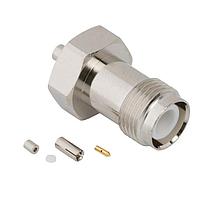Amphenol RF 031-6987 Connectors RP-TNC Str Jack For 1.13 mm Cable