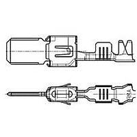 AMP Connectors - TE Connectivity 1-963744-1 Automotive Connectors TAB CONTACT 5,08X0,8