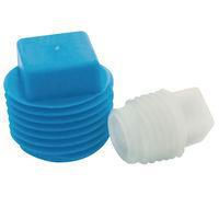 Essentra Components 62NPTH01227 Threaded Protection Plug Pipe Plugs, Hex, 1/8-27 NPT Thread, .245 Lg
