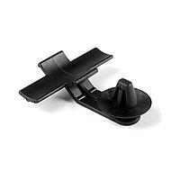 HellermannTyton 155-01600 Bundling Clip Standoff Bundling Clip, 1.57" Long, 0.26 - 0.28" Mounting Hole, PA66HIRHS, Black 500/pkg