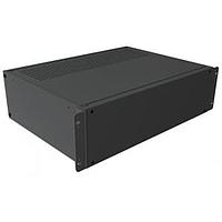 Hammond Manufacturing RMCV190513BK1 Instrument Rackmount Chassis 5.25x17x13" Vented