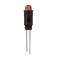 BIVAR PM5HC STD Panle Mount Indicator 5mm HE Red Clr Lens Std. Panel Mnt Ind
