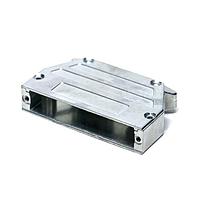 Amphenol CONEC 165X10849X EMI/RFI Shielded Backshell DSUB MET HD 9-50POS MLTI ENTRY NO JK SCR