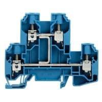 Weidmuller 1186780000 Feed Through Terminal Block WDK 10 V BL