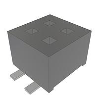 Samtec CLP-113-02-G-D-K-FR Socket Low Profile Dual-Wipe Socket, .050" Pitch