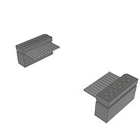 Samtec IDSD-06-D-09.00-T-G Flat Ribbon Slim Body Double-Row IDC Socket Assemblies