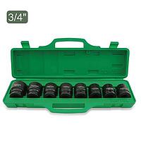 TOPTUL GDAI0802-  7PCS 1/2 inch DR. Hex Bit Impact Socket Set