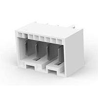 AMP Connectors - TE Connectivity 1971845-4 Shrouded 4P RAST 5 Tab Hdr T/H Vert-tin