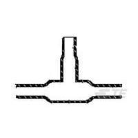 Raychem - TE Connectivity 322A434-4/86-0 Transition Boot, T-shaped 322A434-4/86-0