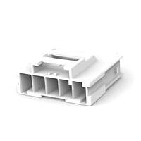 AMP Connectors - TE Connectivity 1-1971771-7 Wire Housings 1 x 5 PBT-A Cap Hsg Free Hanging