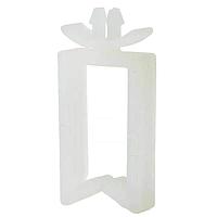Essentra Components WS-3-19 Lock Mount Wire Sdl,Snap Lck Mnt,Natural