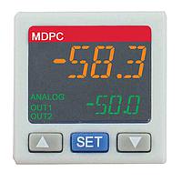 Dwyer MDPC-242 Mini Digital Pressure Controller for Gas - High Accuracy, 6 Units, LED Display (± 3 %, Gauge, 145 psi, Up to 217.6 psi, NPT Male, PNP)