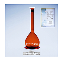 Pyrex Py.3152.20A A-class Amber Volumetric Flask (1000ml)
