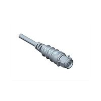 Amphenol LTW DCD-08AFFM-RL8F05 Sensor Cables / Actuator Cables RBL, Large Size, Plastic, 20A+5A, 08 pins, Female Connector, Female Contact, Straight, Push Lock With Latch, Overmolded, Length 5000mm, IP68