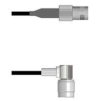 Amphenol Custom Cable Q-0904W0008120i RF Cable Assemblies BNC-SJ/TNC-RP RG58 120I